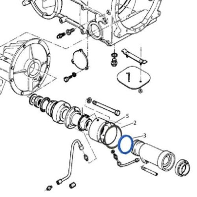 Uszczelniacz wysprzęglika Maasey 1606539M1