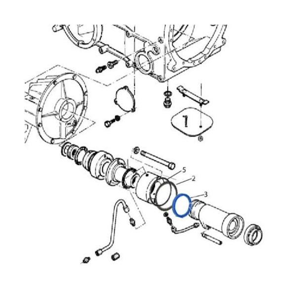 Uszczelniacz wysprzęglika Maasey 1606539M1