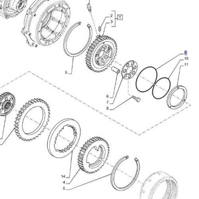 Oring piasty koła 5171919