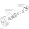 Obudowa łożyska oporowego sprzęgła Case JX95 JX85 JX90 JX65 JX70 Farmall  New Holland Ford Fiat TD5.95 TD5.80 84524919 4993816