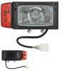 Lampa przednia drogowa zespolona klosz Pług śnieżny Merlo New Holland LM Manitou JCB piaskarka