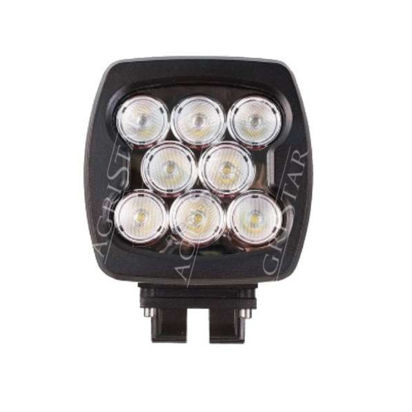 Mocny halogen ledowy kwadrat 80W 7000Ln Skupione światło Case john deere new holland Fendt Masey Ferguson Valtra Claas