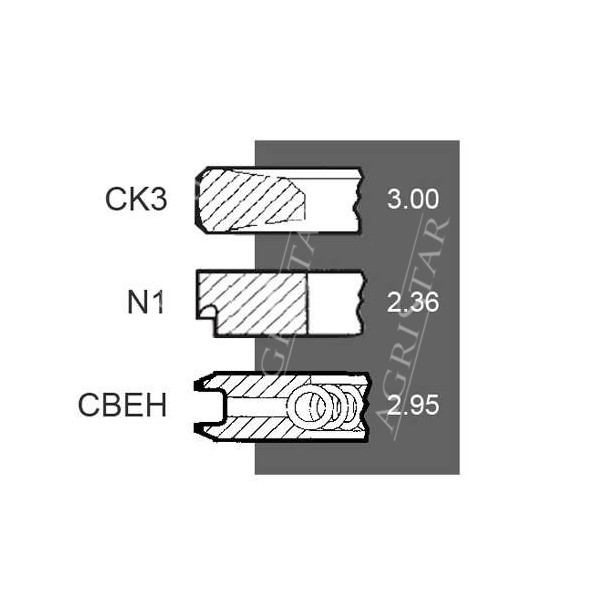 Pierścienie tłokowe 111.76mm Case
MXM120 MXM130 MXM140 MXM155 MXM175 MXM190 New Holland
TM120 TM130 TM140 TM155 TM175 TM190