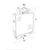 Chłodnica wody Massey Ferguson 3787420M2