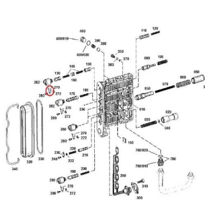 ELE7003 Blaszka mocowanie elektrozaworu skrzyni biegów Case Deutz Hurlimann Same Lamborghini Steyr 04416677, F824.100.090.540, F