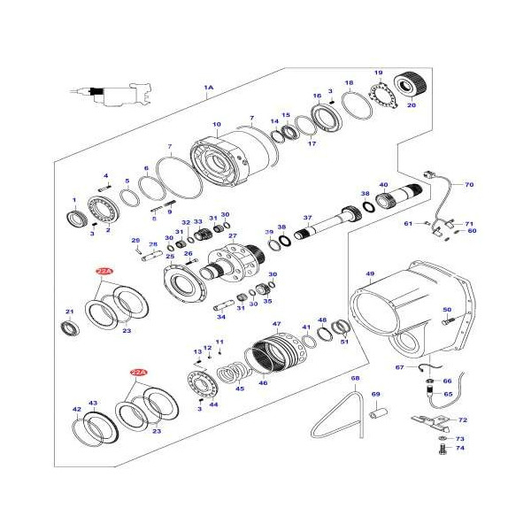 Tarczki zestaw sprzęgłą skrzyni biegów jazdy Valtra N91, N101, N111, N121, N141, N82 T120, T130, T140, T150, T160 T180