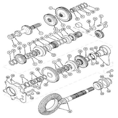 228592A3 228592A1 228592A2 228592A3 Synchronizator skrzyni biegów 1 2 bieg Case MX150 MX170 McCormick XTX185 XTX200 XTX215