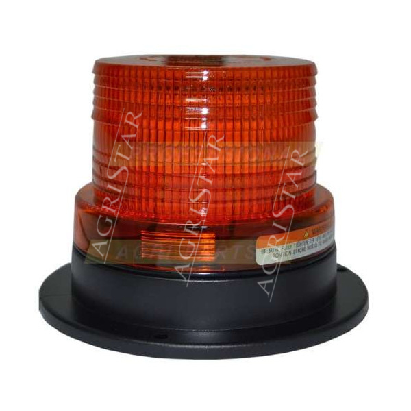 Lampa ostrzegawcza na magnes kogut Case John Deere Fendt Massey Ferguson Valtra Linde wózek widłowy paleciak