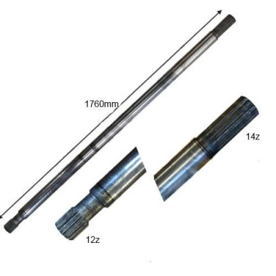 PON3636 Wał napędowy przedniego mosu new holland, case, TM ,5168037