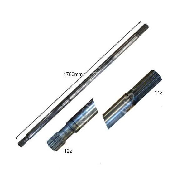 PON3636 Wał napędowy przedniego mosu new holland, case, TM ,5168037