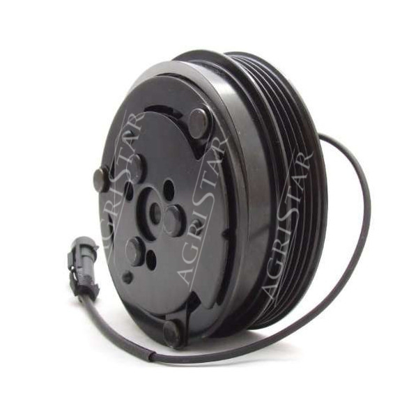 KLI1113 Koło pasowe sprężarki ze sprzęgłem kpl Sanden New Holland: T6 TS Case maxxum 140 mxu puma  Steyr: CVT 87334407