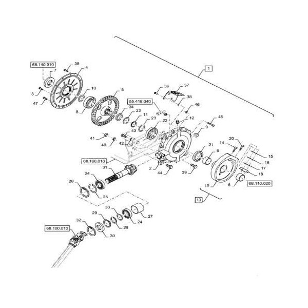 SKR2082 Pierścień zabezpieczający M72 Case