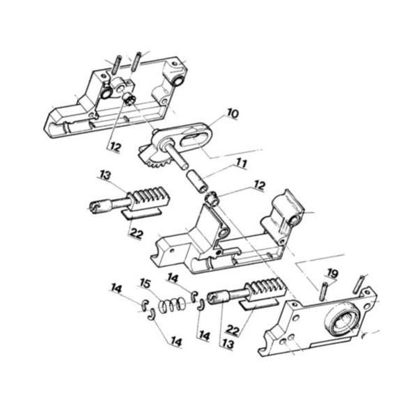LIN1859 Końcówka linki Manitou  MLT 523 , 526 , 626 , 725  Nr 475774