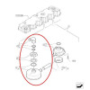 Filtr odmy odpowietrznik silnika Case 580sr 695sr puma maxxum cvx Steyr New Holland t7 lb110 lb115 84196302 - 2853826 - 84231666