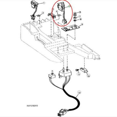 ELE4478 John Deere Zapfwellenschalter