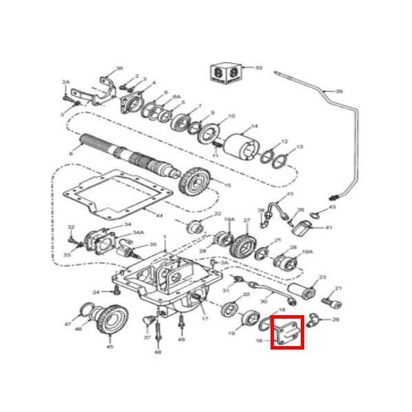 SPO9918 Pokrywa Fiat, New Holland
