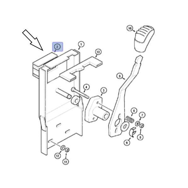 Case Maxxum  MX110 MX120 MX100 MX135 M150 MX170 kostka przekaźnik przełącznik wałka odbioru mocy MXC - MX80C, MX90C, MX100C 1751