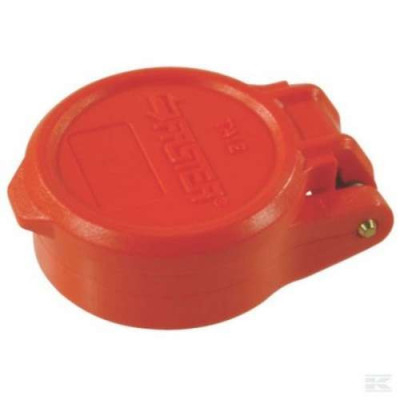 Osłona przeciwpyłowa gniazda hydrauliki KM DN12-BG3 kapturek ochronny czerowny