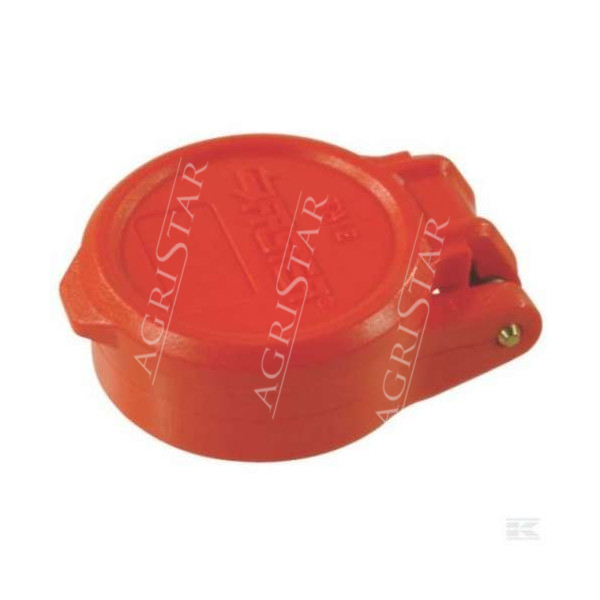 Osłona przeciwpyłowa gniazda hydrauliki KM DN12-BG3 kapturek ochronny czerowny