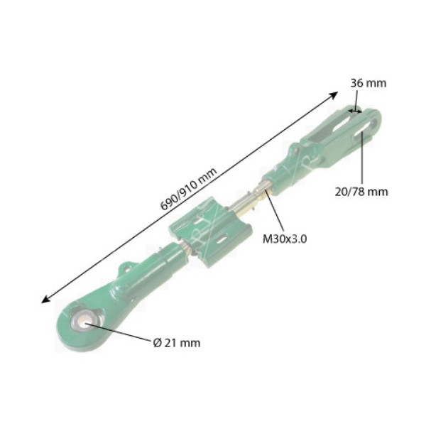 L156833 John Deere Hubarmaufhängung