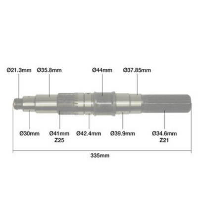 John Deere wałek wom pto
1040, 1140, 1640, 1840
1550, 1750, 1850, 1950
2155, 2355, 2555, 2855
L62773