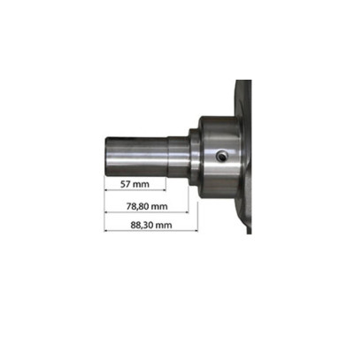 Wał korbowy 4c cylindrowy John Deere 1640 1840 2040 6200 6300 2850 2650 5500 4039T 4045T 4239D 4039D 4239T RE20585