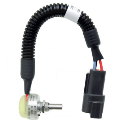 Potencjometr położenia i odchylenia ramion podnośnika case MX110, MX120, MX135, MX150, MX170 cx Axial-Flow 122756A3