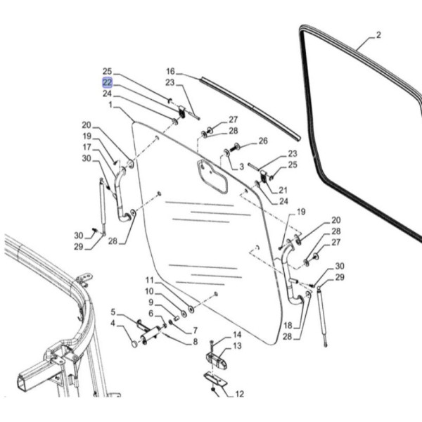 Case Patriot SPX3320 CX70 Farmall 75C Luxxum 120 Magnum 370 380 MX210 MX215 MX90C Steyr New Holland Boomer T4.75 T8.275