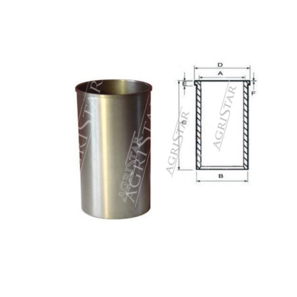 Tuleja silnika Claas Dominator 56, 38, 58 Dominator 68 Dominator 88S Maxi SL Perkins 1004.40 1006.60 563222 564156