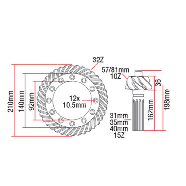 Atak Ford New Holland 5640 6640 7740 7840 0.900.0676.2 , 17581863254 , 81863254 , 90006762
