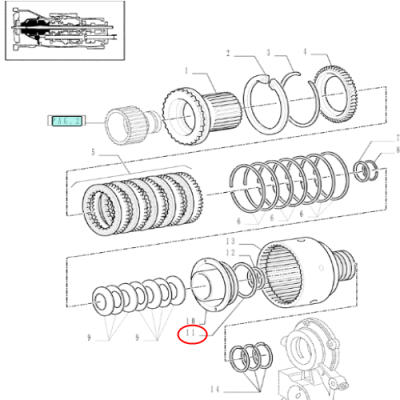 SKR4269 Oringi Uszczelniające New Holland , Case 5172235