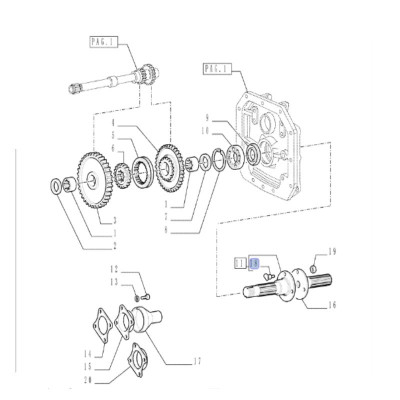śruba wom case jx new holland tm fiat  44012300 5151258