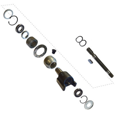 Antriebswellensatz Lagerträger Nabenhülse 87644385 48177009