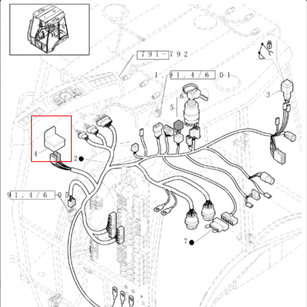 Przekaźnik skrętu kół New Holland
LB115 B115B B115
FB200 B200 85819450
CASE
695SM 695SR
