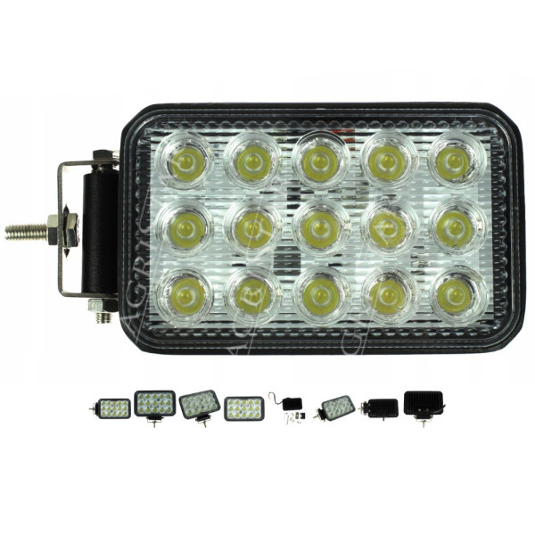 Lampa robocza halogen Led New Holland TM TS T6 T7 T8 Case Puma Case Maxxum Fendt Vario Farmer