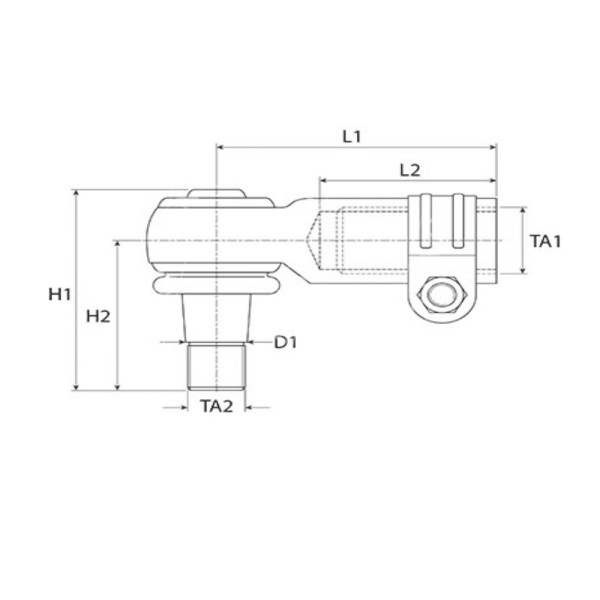 Końcówka,kierownicza,przegub,kierowniczy Case 743 844 745 845 856 485 585 685 785 885 395 495 695 795 238 248 87714412 1968464C1