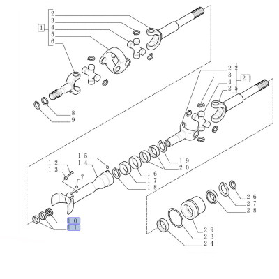 Łożysko igiełkowe 40x47x20 Renault CLAAS ARES ATLES AXION CELTIS TEMIS Case IH CVX 1-33-742-025 80753073 406850A1 3665689M1