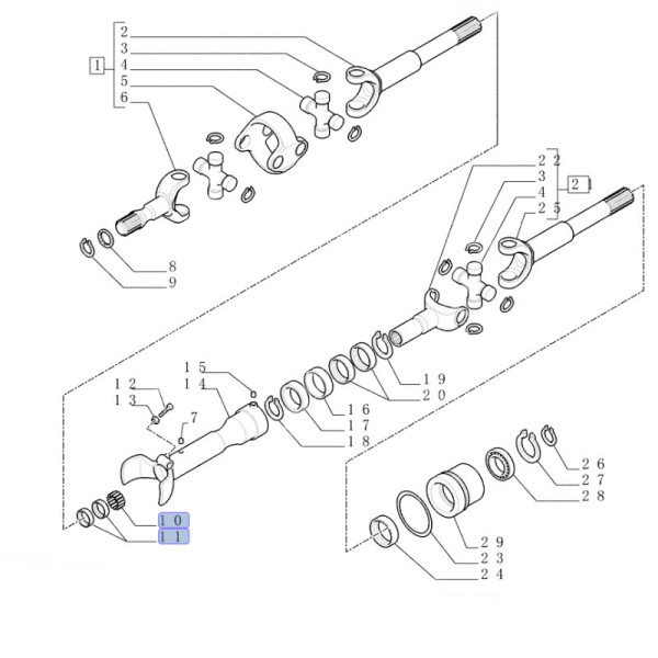 Łożysko półosi Case IH:
CVX1170, CVX1190 1-33-742-025, 80753073, 80356802,