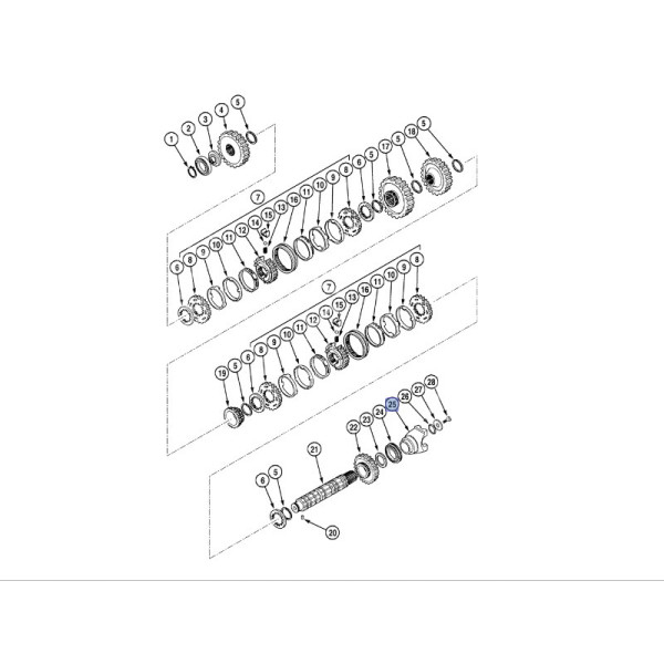 PON3015 Antriebswellenflansch