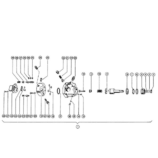 Zestaw uszczelnień rozdzielacza hydraulicznego Claas Dominator 602534 602533