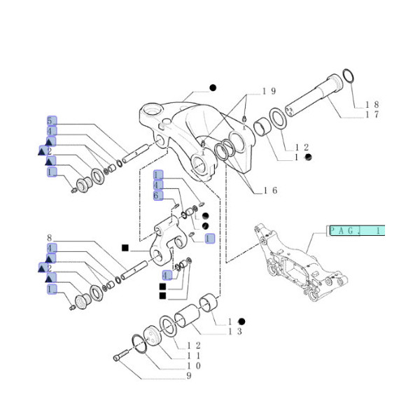Gabelbrücke 1-33-741-749, 133741749 3665372M91 406836A1 6000104456