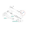 Gumka wału napędowego Case Maxxum 110 120 125 130 Puma 150 170 CVT CVX New Holland T7.170 T7030 T6030 84153203