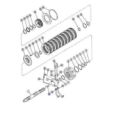Case Magnum rurka kosza sprzęgłowego 1963885C1