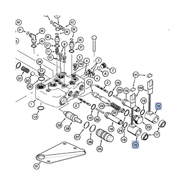 Cewka podnośnika Case MX120, MX135, MX150, MX170, MX180 188105A1