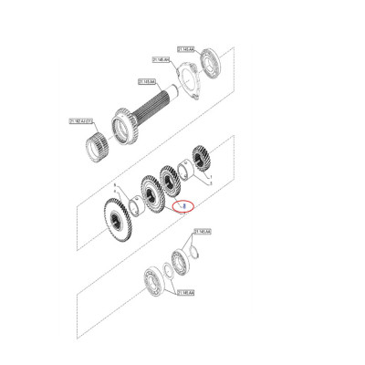 5169606 New Holland T4.115 T5
T5060, T5070 TD90, TD95
TD5.90 TD5030, TD5040, TD5050 TD90D 
TL100 Case Farmall jxu