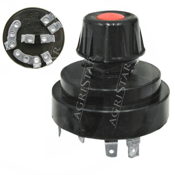 Włącznik przełącznik świateł  Massey Ferguson 122 134 135 152 158 164 184 194  294C, 294S, 298 3300530M91