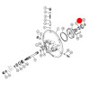 Uszczelniacz pompy hydraulicznej skrzyni jazdy Case 580K 580SK A186708 CR533494