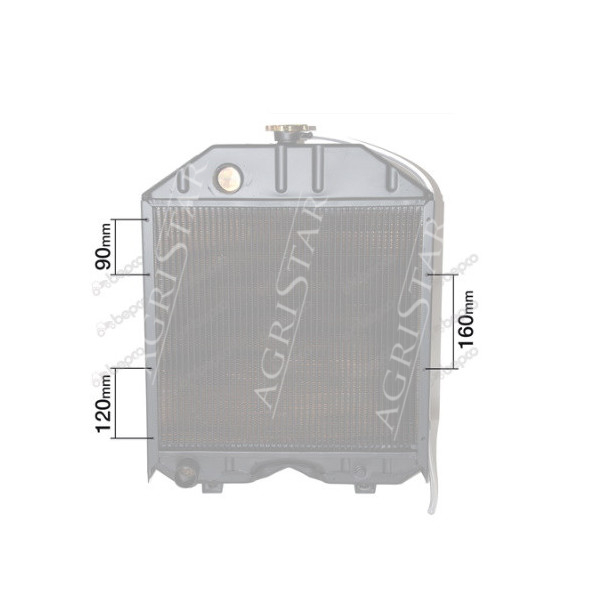 SUC1030 Massey Ferguson Wasserkühler