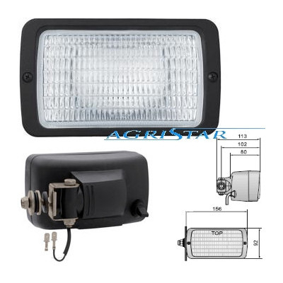 Lampa robocza halogen 87638105 New Holland
TM
TVT
Case
Maxxum
Puma
MXM
MXU
CVX
Fendt
Farmer 
Vario
Massey Ferguson