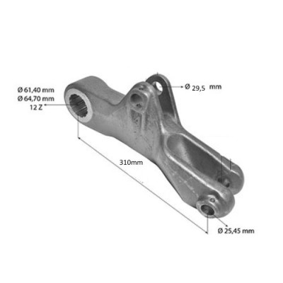 Ramię podnośnika lewe John Deere L169802